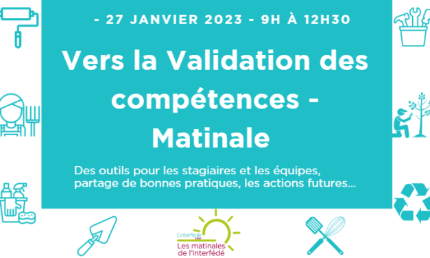 Matinale Validation des compétences