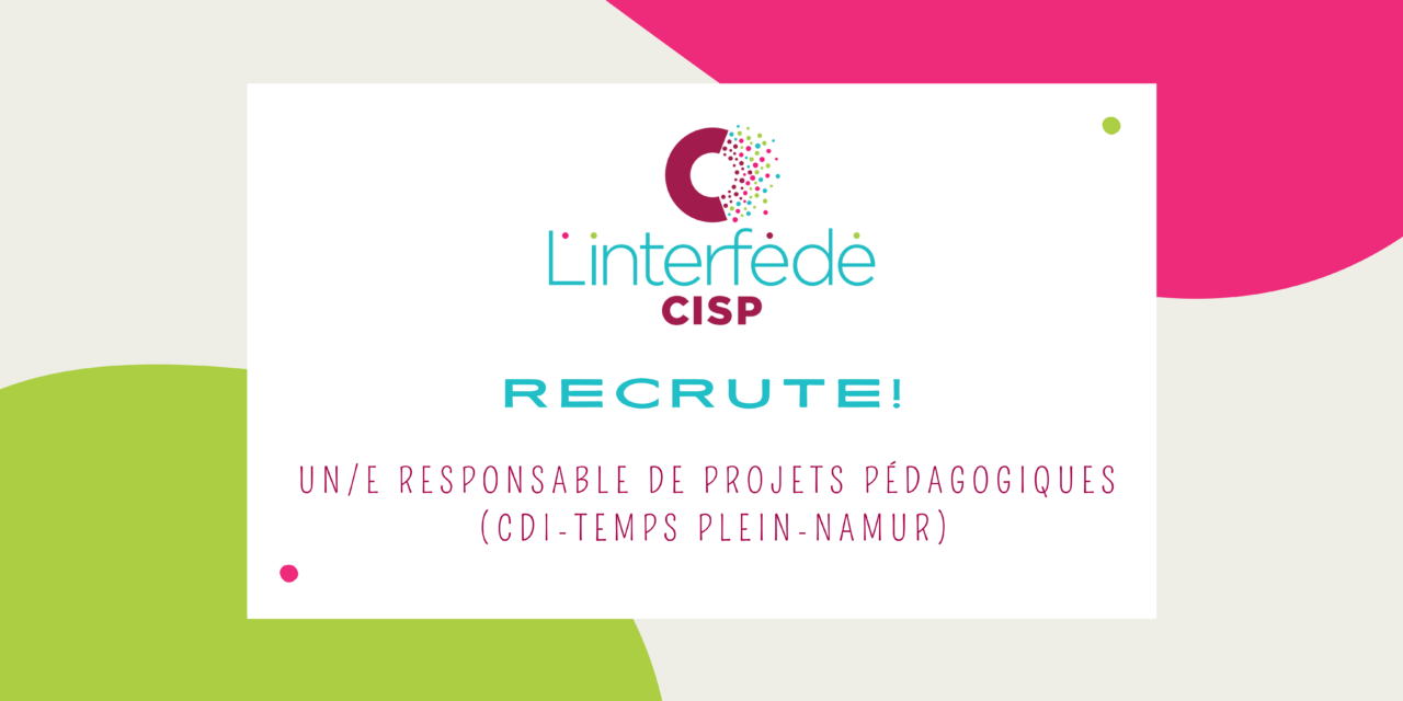 Offre d’emploi – Responsable de projets pédagogiques