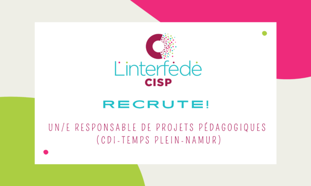 Offre d’emploi – Responsable de projets pédagogiques