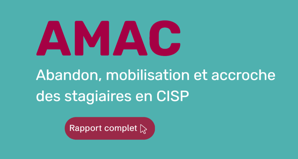Étude sur l’abandon, la mobilisation et l’accroche des stagiaires en CISP