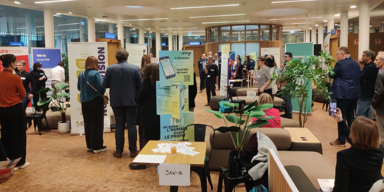 Salon de l’économie sociale au Parlement wallon