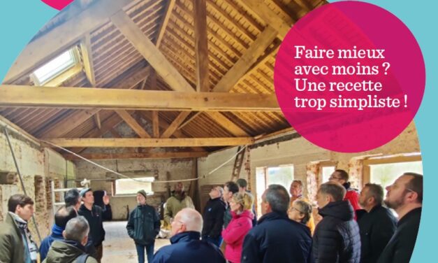 Faire mieux avec moins ? Une recette trop simpliste