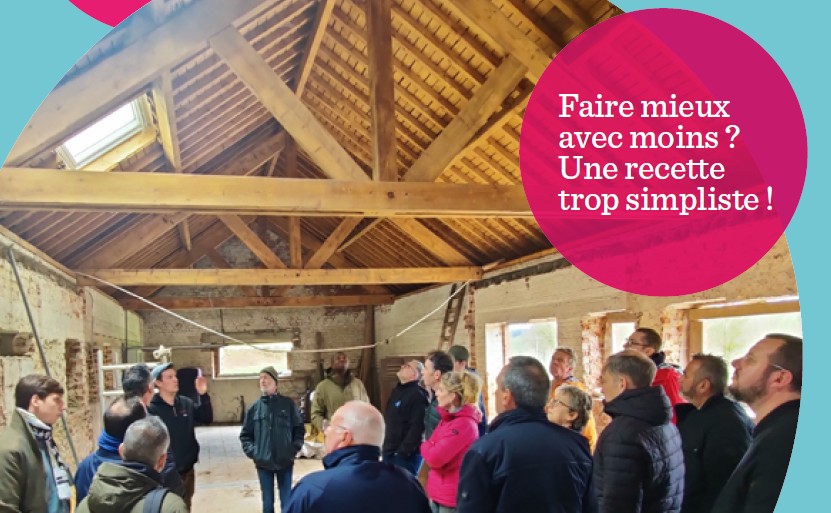 Faire mieux avec moins ? Une recette trop simpliste