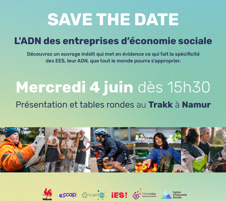 L’ADN des entreprises d’économie sociale (4 juin – Namur)