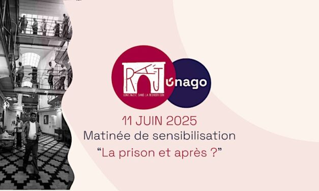 Matinée “La prison et après ?” (11 juin à Namur)