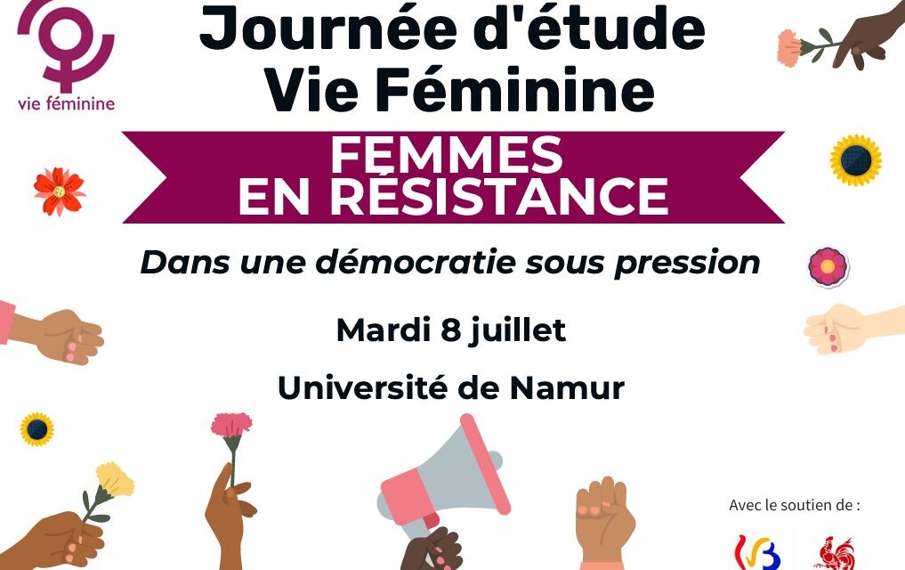 Journée d’étude : Femmes en résistance (8 juillet – Namur)