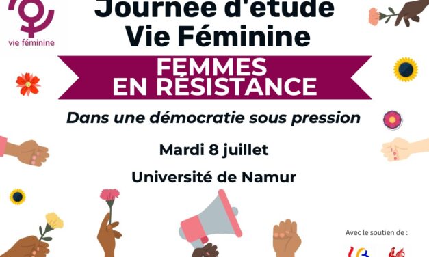 Journée d’étude : Femmes en résistance (8 juillet – Namur)