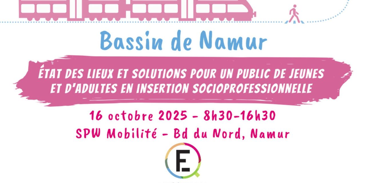 Colloque Mobilité inclusive (16 octobre 2025 – Namur)
