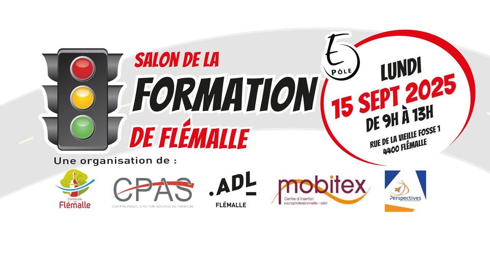 Salon de la formation de Flémalle (18 septembre)
