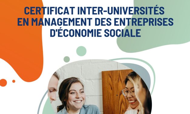 Formation continue : management des entreprises d’économie sociale