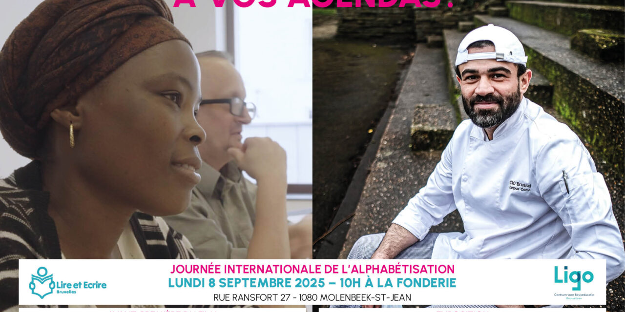 Journée internationale de l’alphabétisation (08 septembre – Bruxelles)