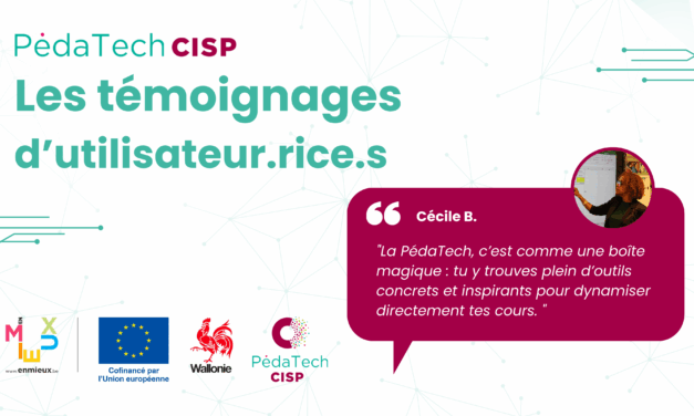 Cécile B. “La PédaTech, c’est comme une boîte magique”