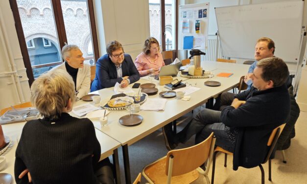 Visite du président des Engagés au CISP Forma