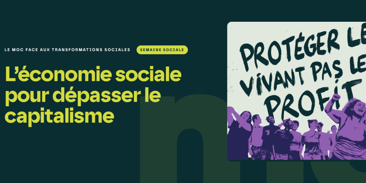 L’économie sociale pour dépasser le capitalisme (16 et 17 avril – Charleroi)