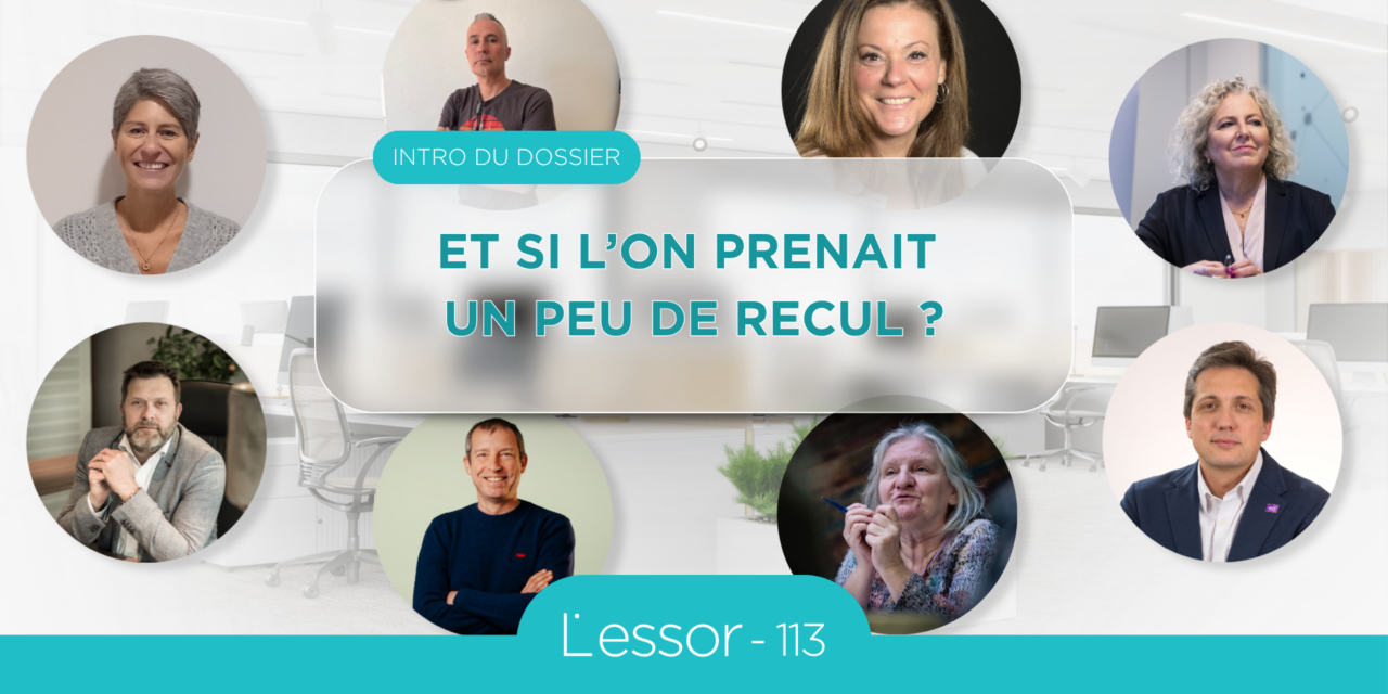Et si l’on prenait un peu de recul ? (Intro du dossier de l’essor 113)