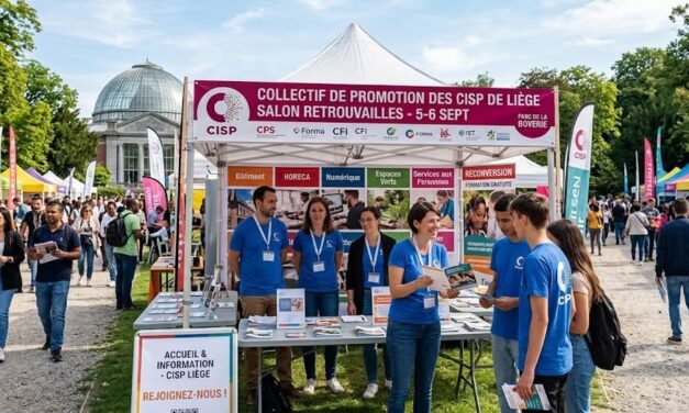 Les CISP au Salon Retrouvailles : Venez construire votre avenir avec nous ! (5 et 6 septembre à Liège)
