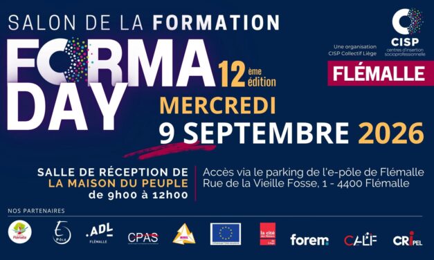 Forma Day : Salon de la formation CISP 12ème édition (9 septembre à Flémalle)