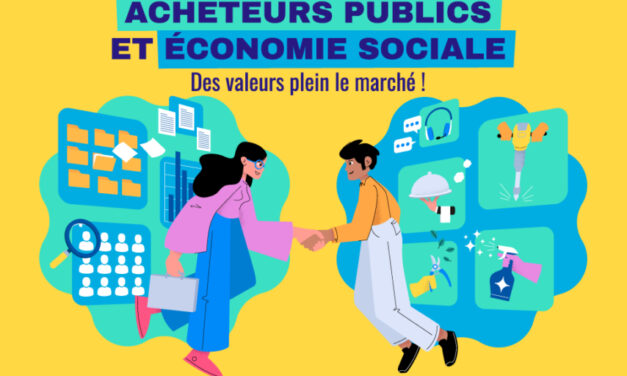 RENCONTRE Acheteurs publics et Economie sociale : des valeurs plein le marché ! (19/11 Namur)