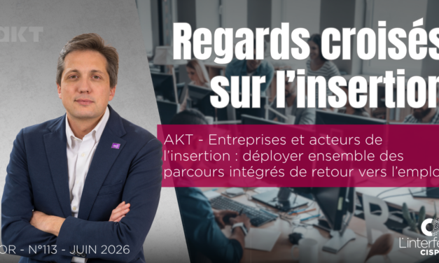 AKT – Entreprises et acteurs de l’insertion : déployer ensemble des parcours intégrés de retour vers l’emploi (essor 113)